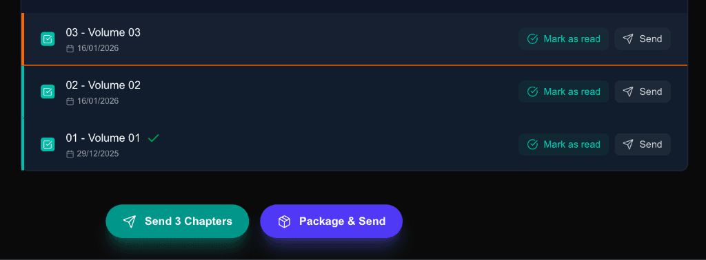Bulk Delivery & Splitting