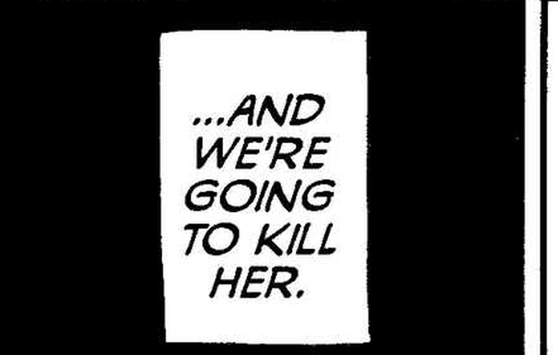 The same panel enlarged from the page MangaSendr sent: the black is near black.